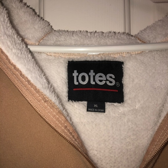 Totes Tan Zip Up Jacket! - Picture 4 of 4